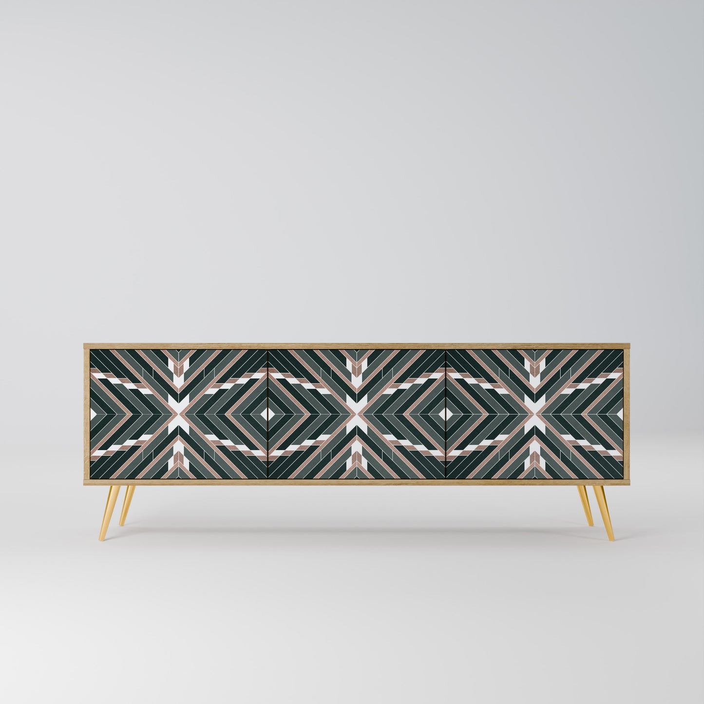 Mobile TV DIMENSION DELIGHTS a 3 ante in effetto rovere