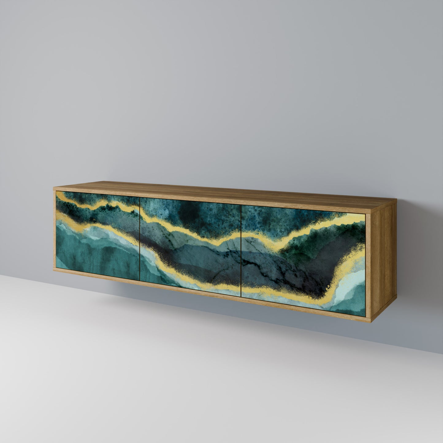 Mobile TV GOLDRUSH ODYSSEY a 3 ante in effetto rovere
