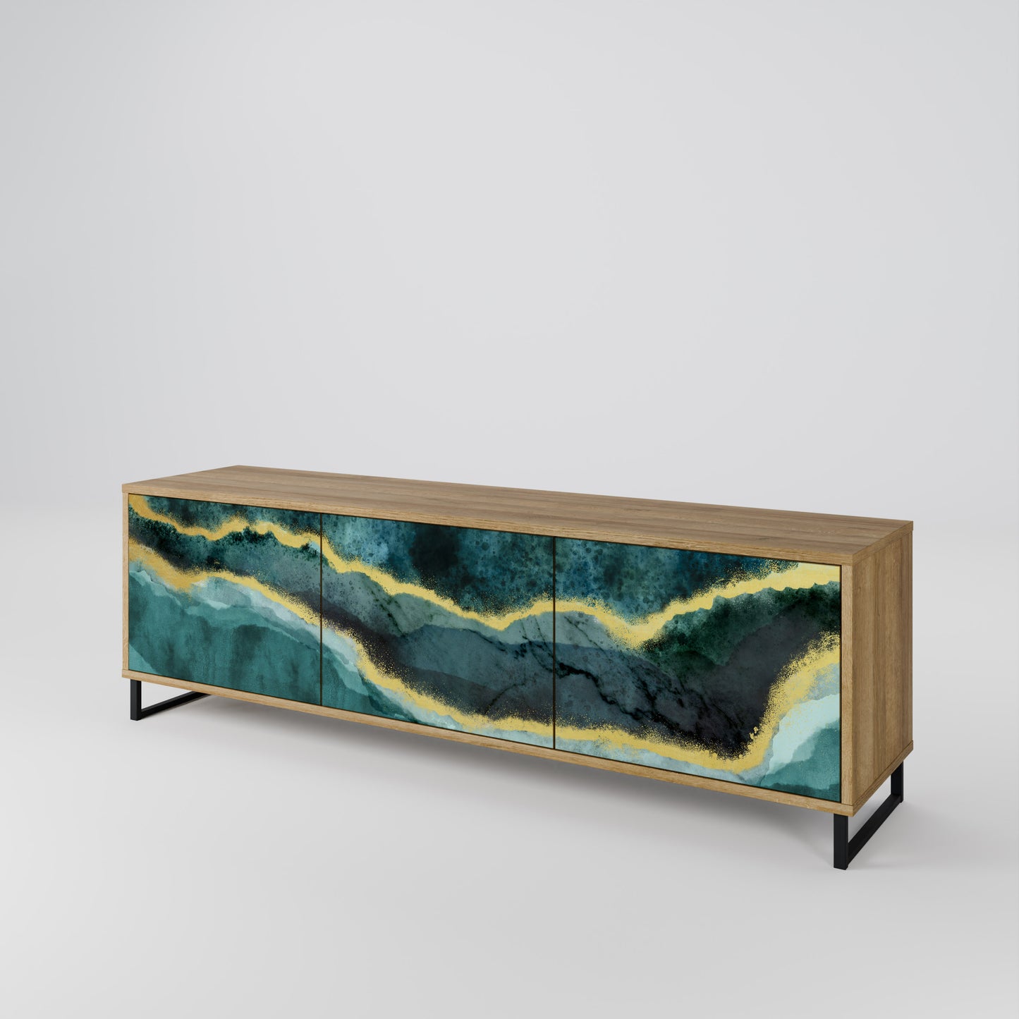 Mobile TV GOLDRUSH ODYSSEY a 3 ante in effetto rovere