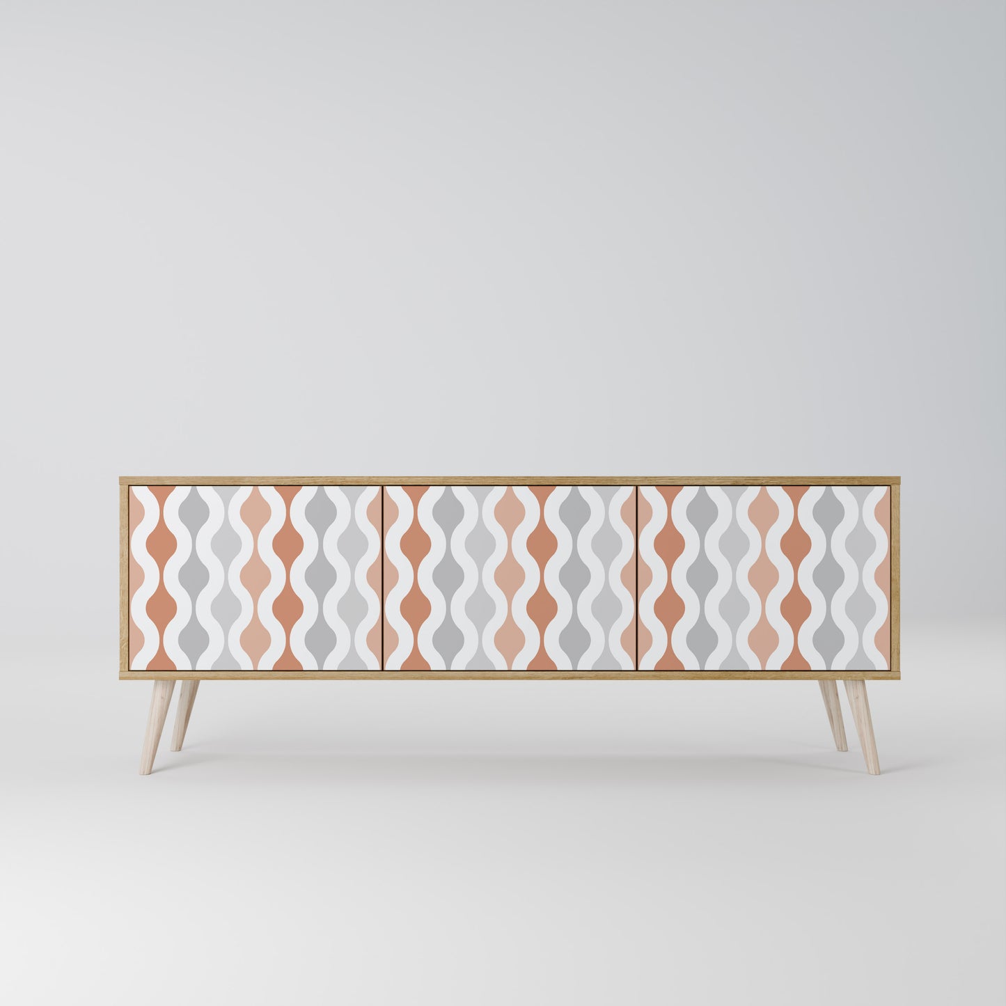 Mobile TV HAZY NOSTALGIA a 3 ante in effetto rovere