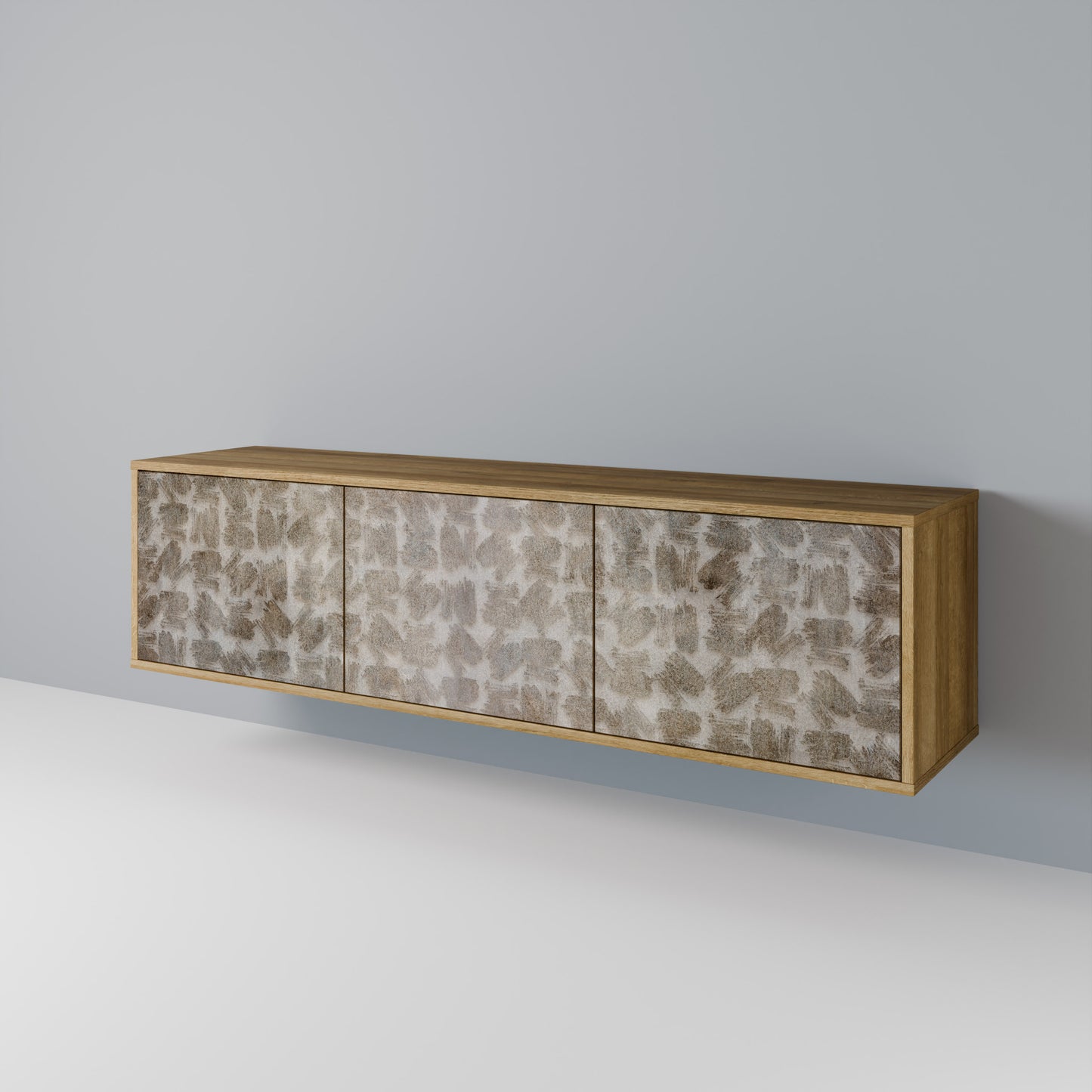 Mobile TV a 3 ante LEGGERMENTE SFOCATO effetto rovere