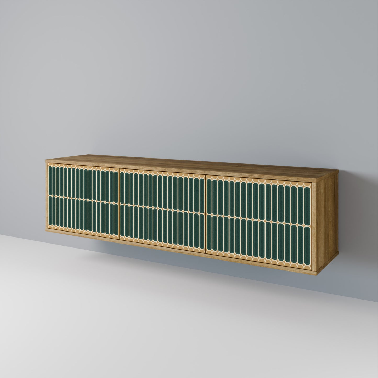 Mobile TV ILUSION GATE a 3 ante in effetto rovere