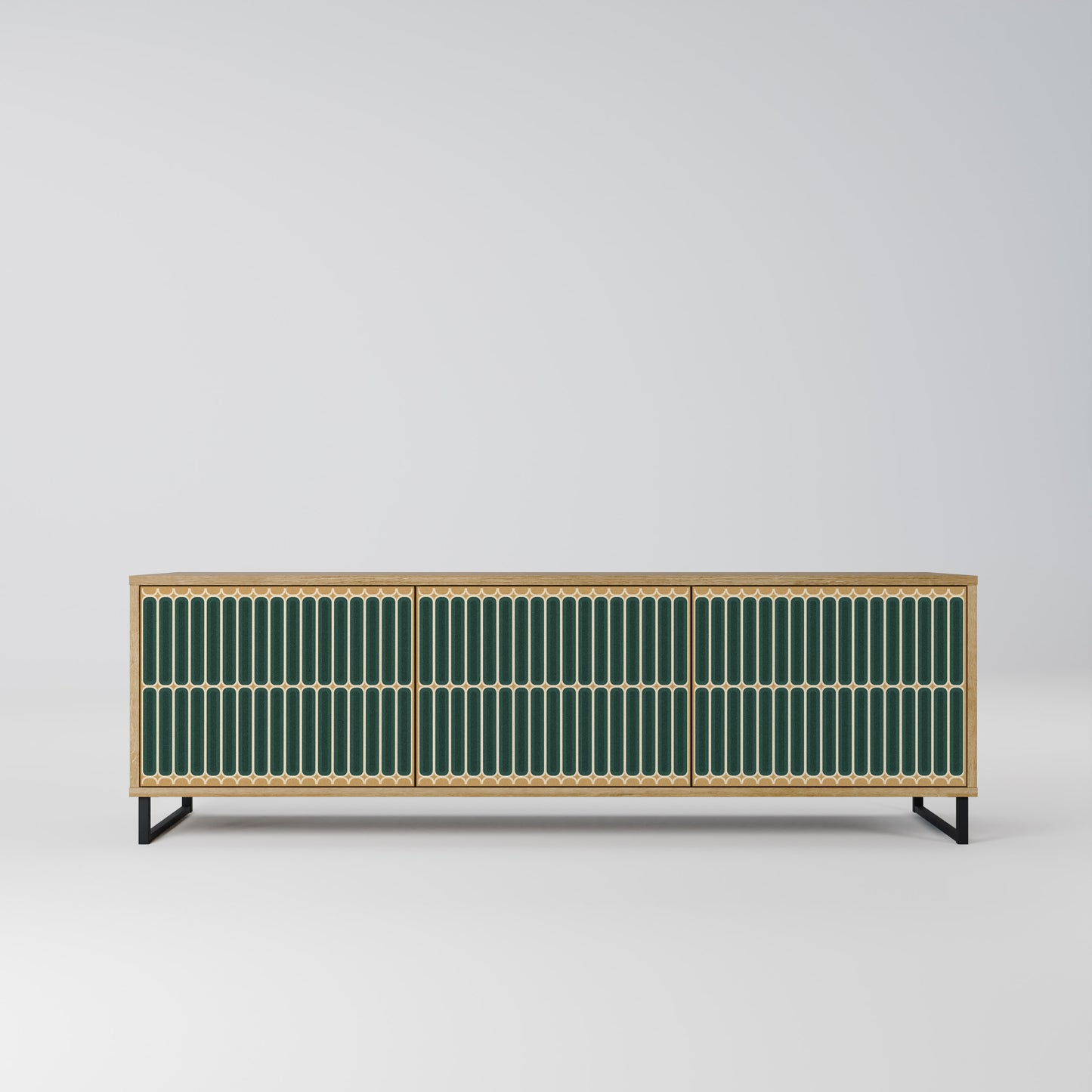 Mobile TV ILUSION GATE a 3 ante in effetto rovere