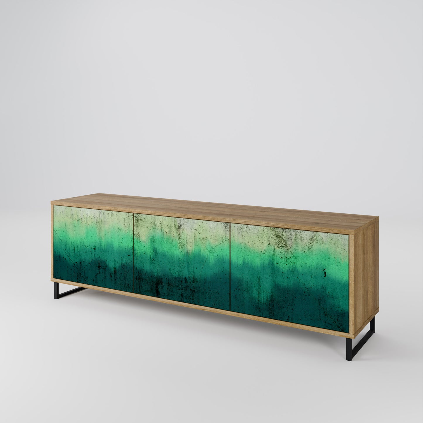 Mobile TV NORTHERN LIGHTS a 3 ante in effetto rovere