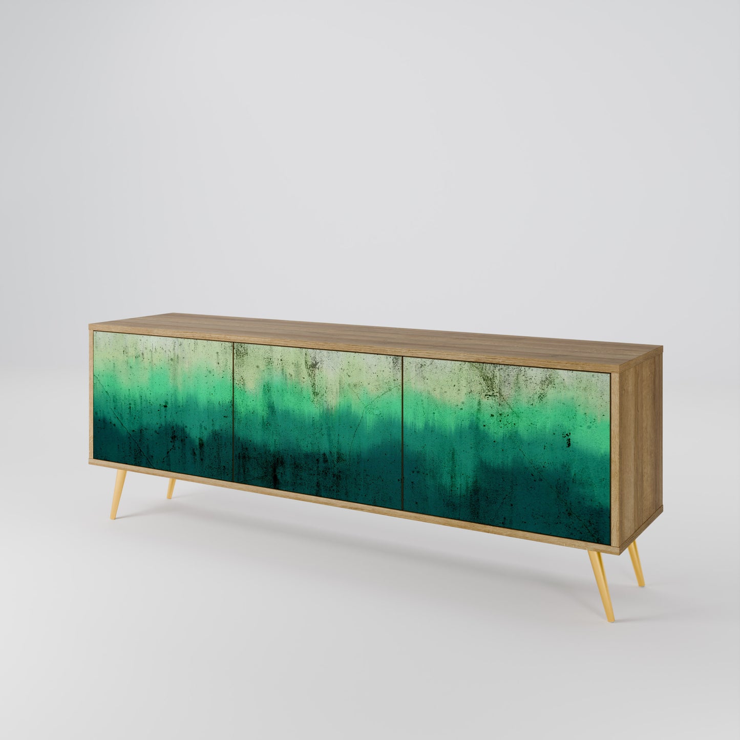Mobile TV NORTHERN LIGHTS a 3 ante in effetto rovere