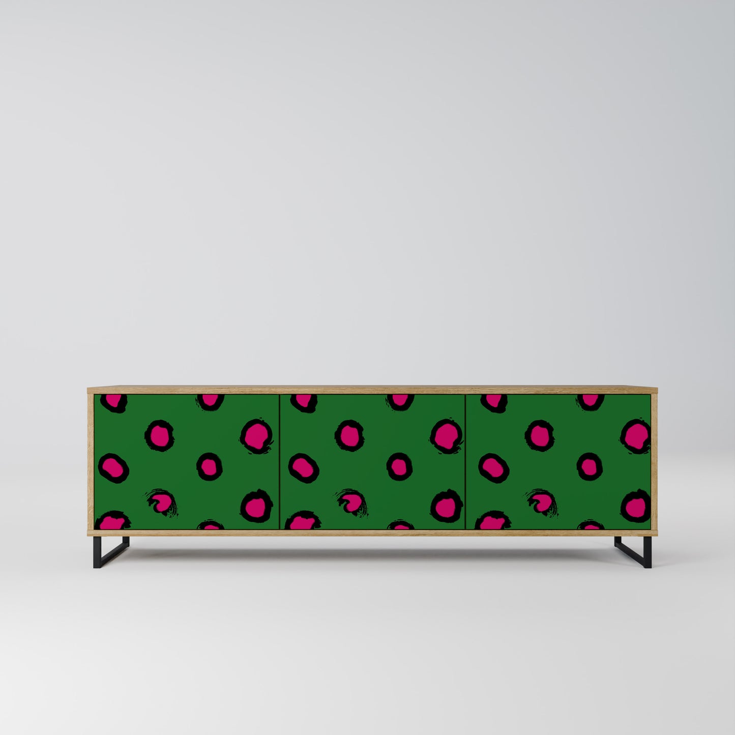 Mobile TV FUNKY SPOTS a 3 ante effetto rovere