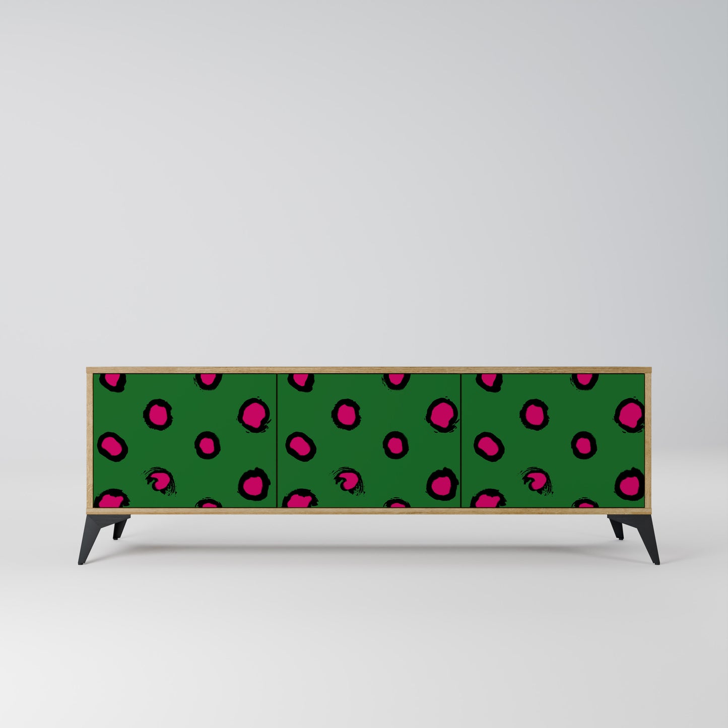 Mobile TV FUNKY SPOTS a 3 ante effetto rovere
