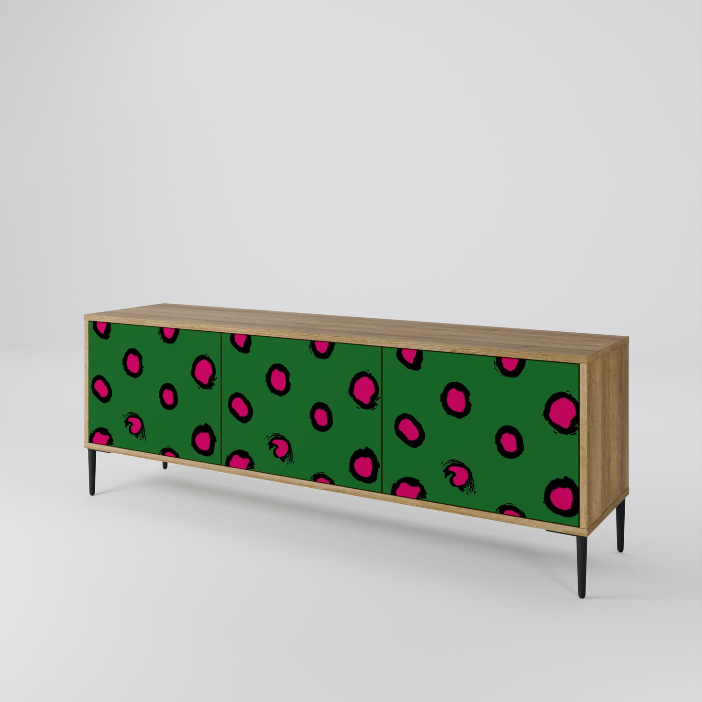 Mobile TV FUNKY SPOTS a 3 ante effetto rovere