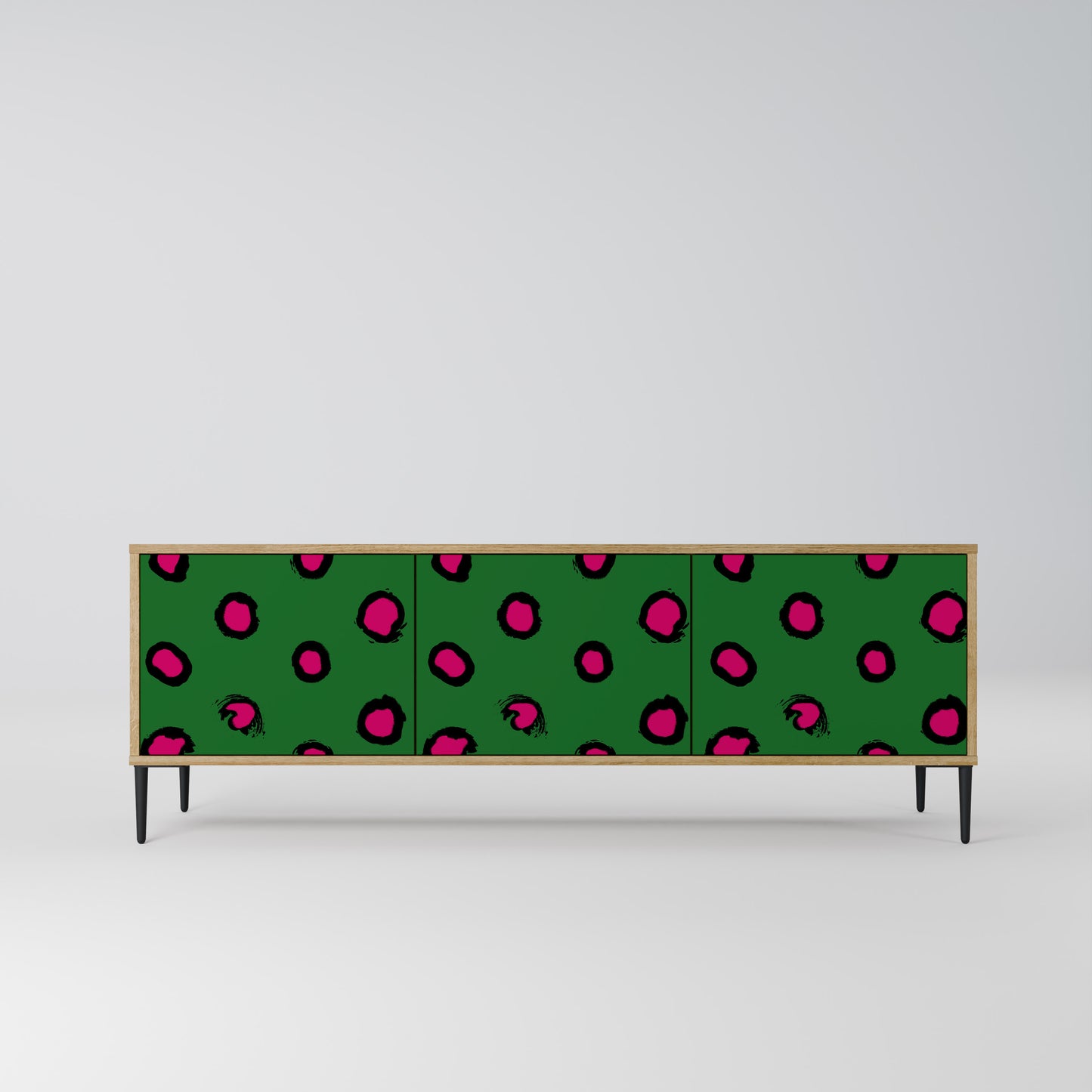 Mobile TV FUNKY SPOTS a 3 ante effetto rovere