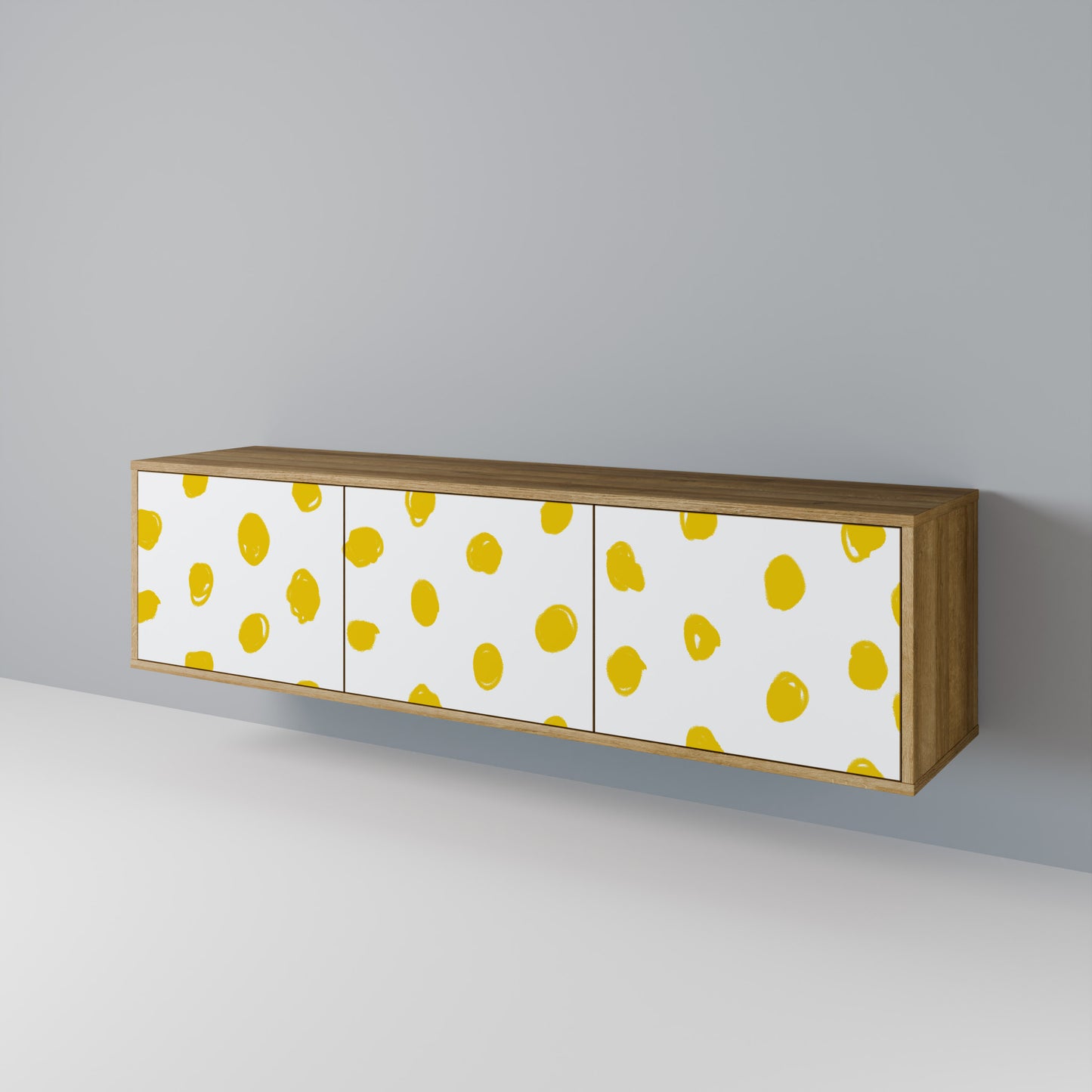 Mobile TV RADIANT REVERIE a 3 ante in effetto rovere