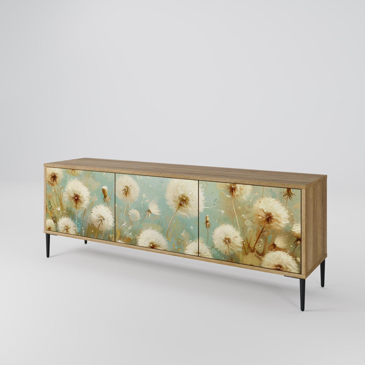 Mobile TV DREAMY MEADOW a 3 ante effetto rovere