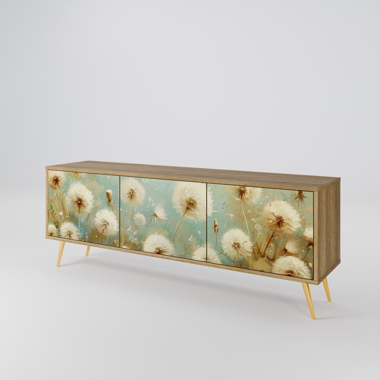 Mobile TV DREAMY MEADOW a 3 ante effetto rovere