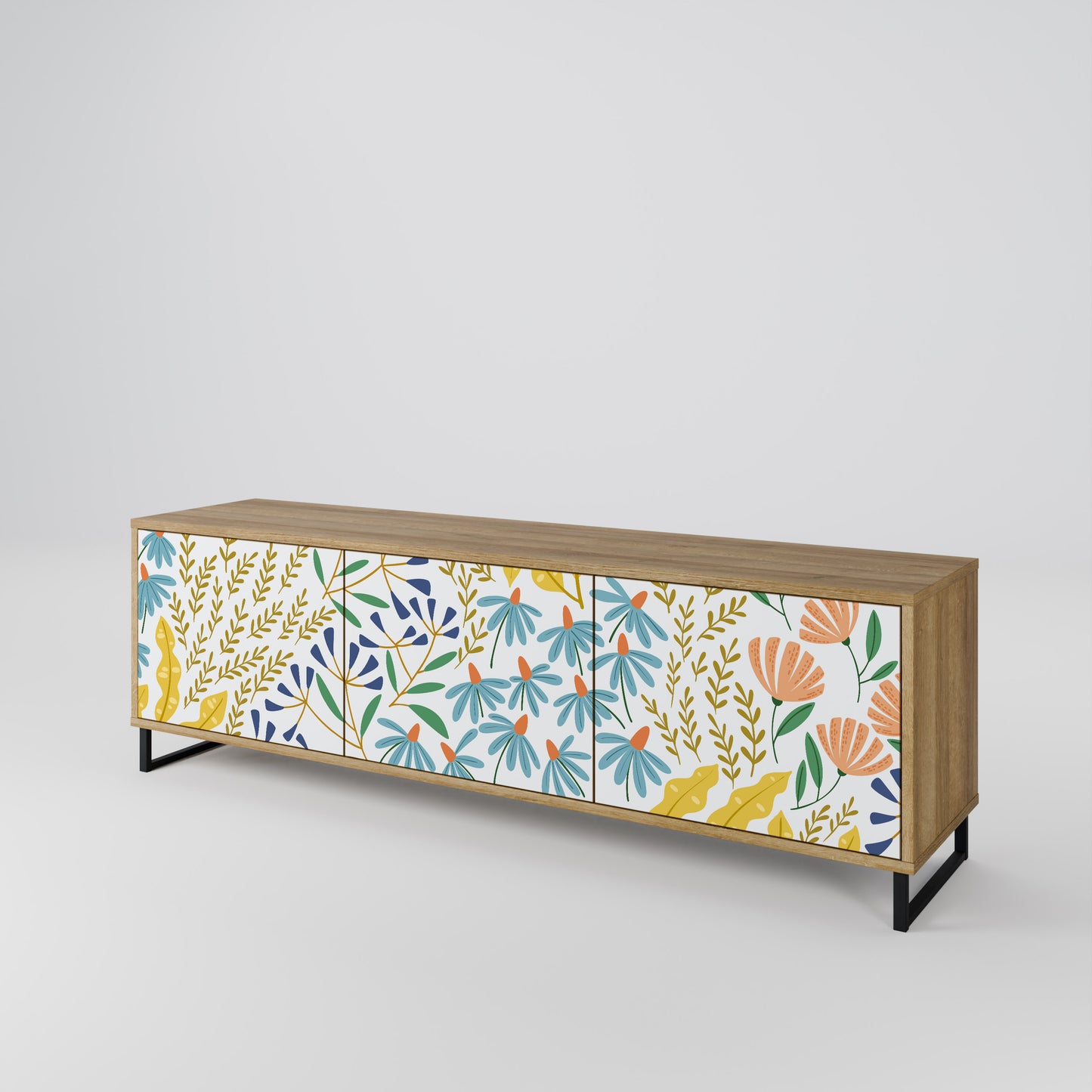 Mobile TV HELLO SPRING a 3 ante in effetto rovere