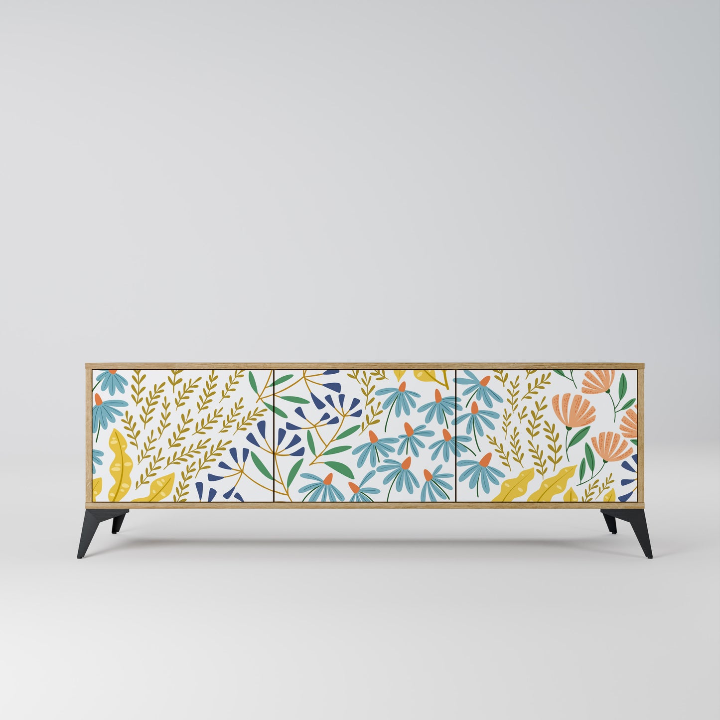 Mobile TV HELLO SPRING a 3 ante in effetto rovere