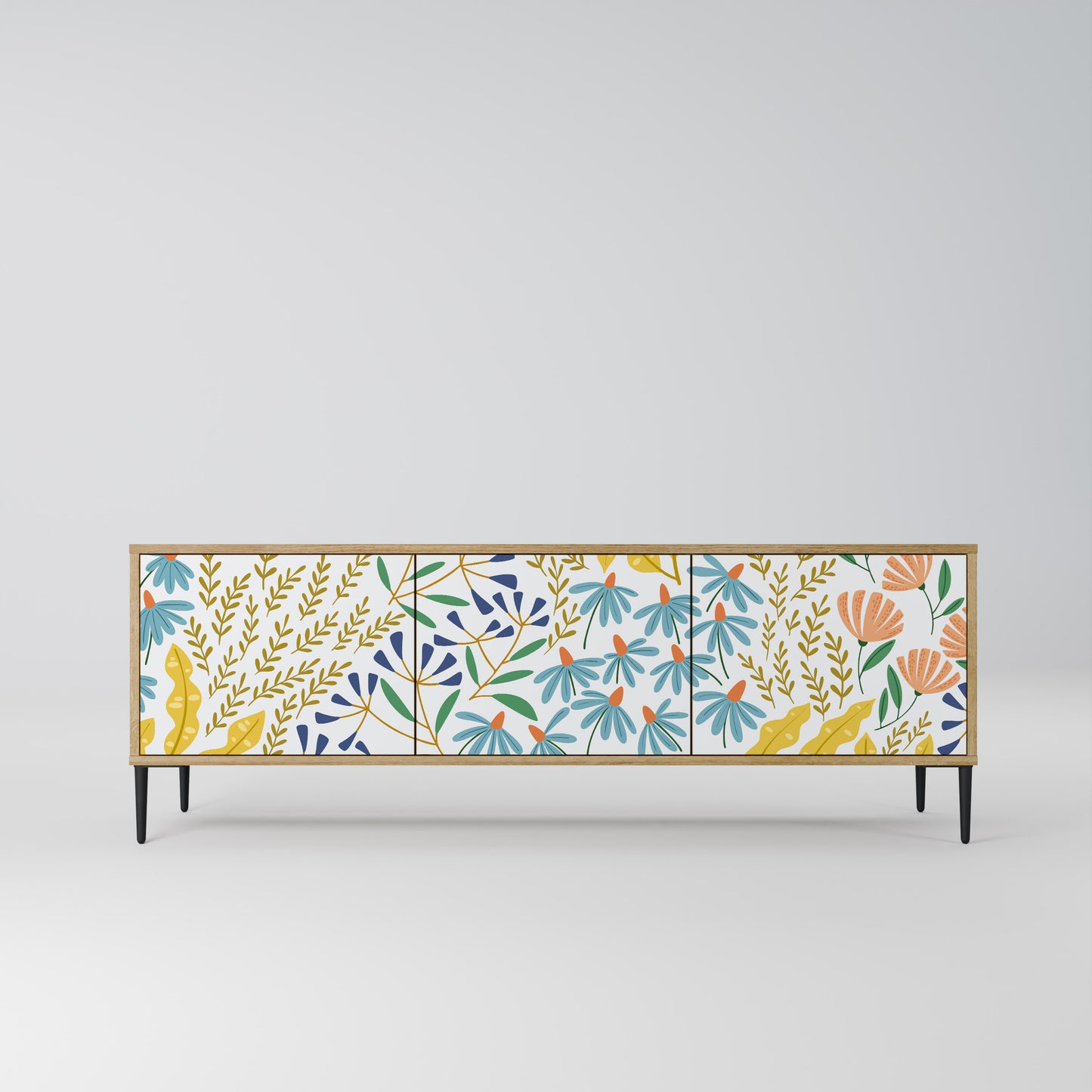 Mobile TV HELLO SPRING a 3 ante in effetto rovere
