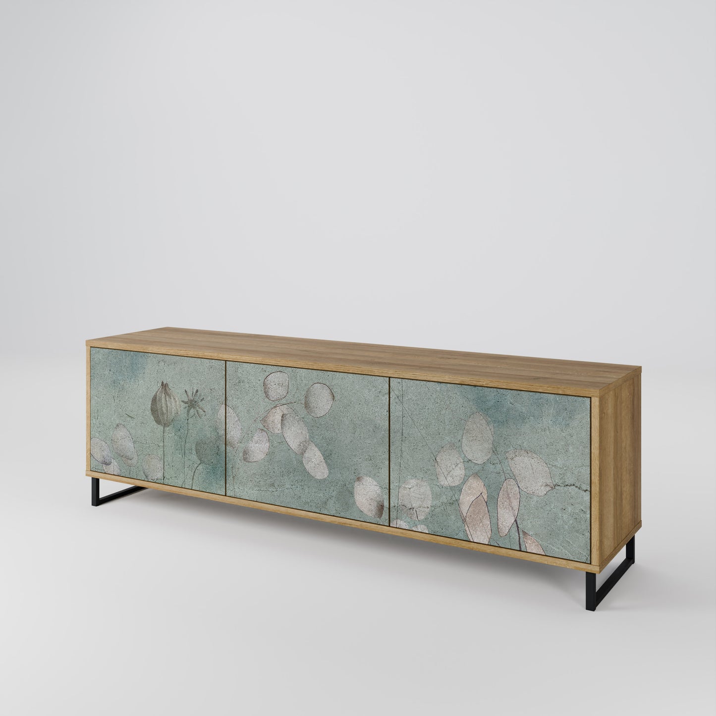 Mobile TV NIGHT LADY a 3 ante effetto rovere