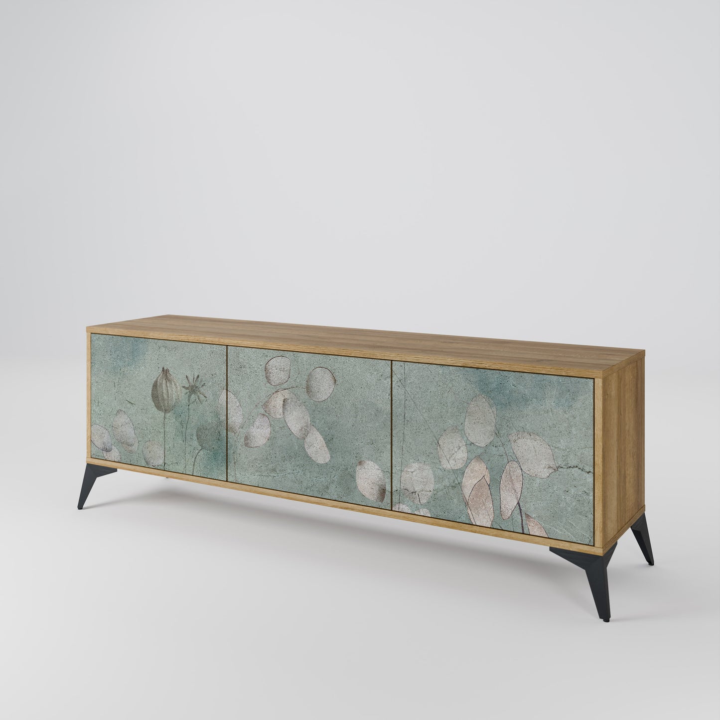 Mobile TV NIGHT LADY a 3 ante effetto rovere