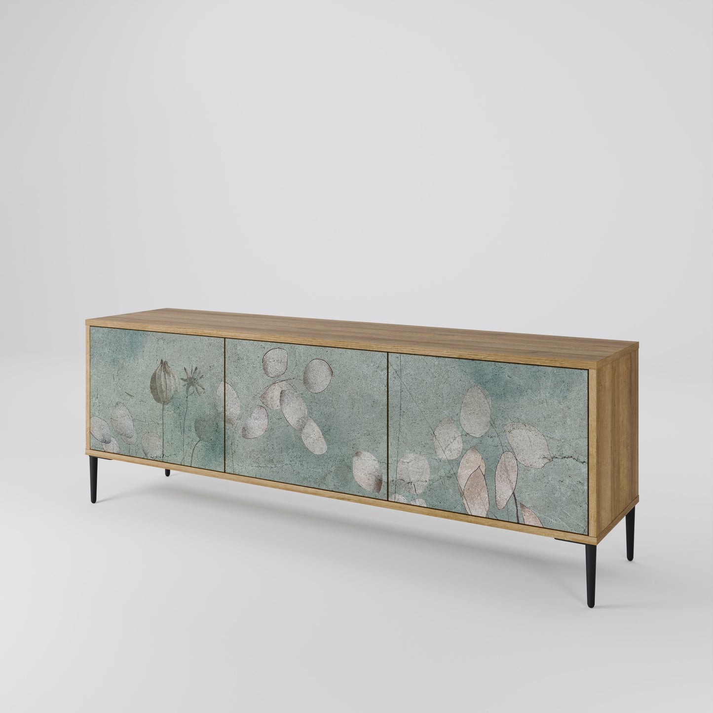 Mobile TV NIGHT LADY a 3 ante effetto rovere