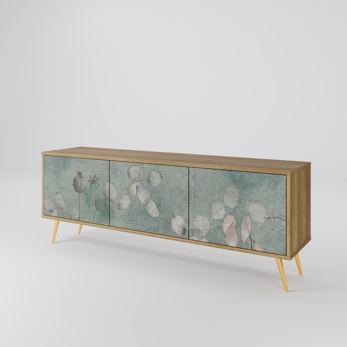 Mobile TV NIGHT LADY a 3 ante effetto rovere