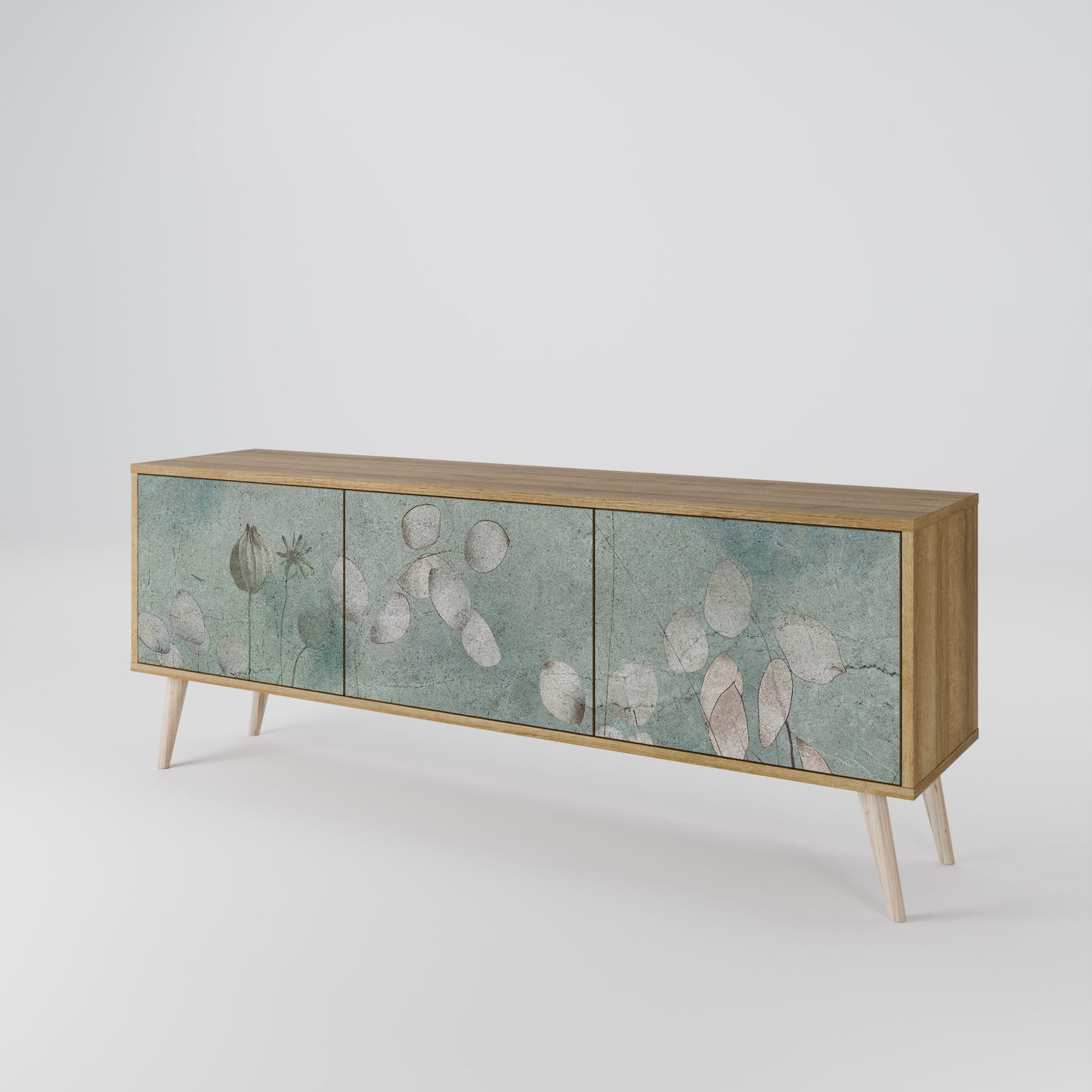 Mobile TV NIGHT LADY a 3 ante effetto rovere