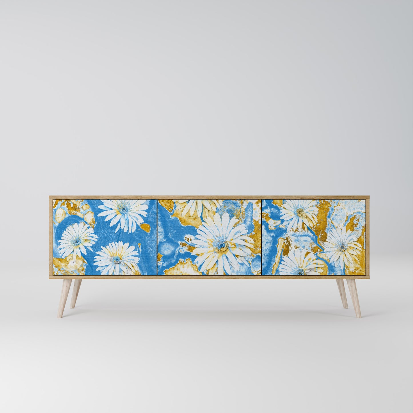 Mobile TV DAISY LUXE a 3 ante effetto rovere