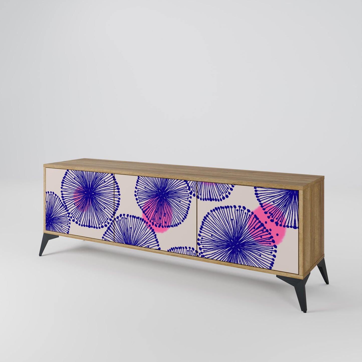 Mobile TV MAGIC NATURE a 3 ante in effetto rovere