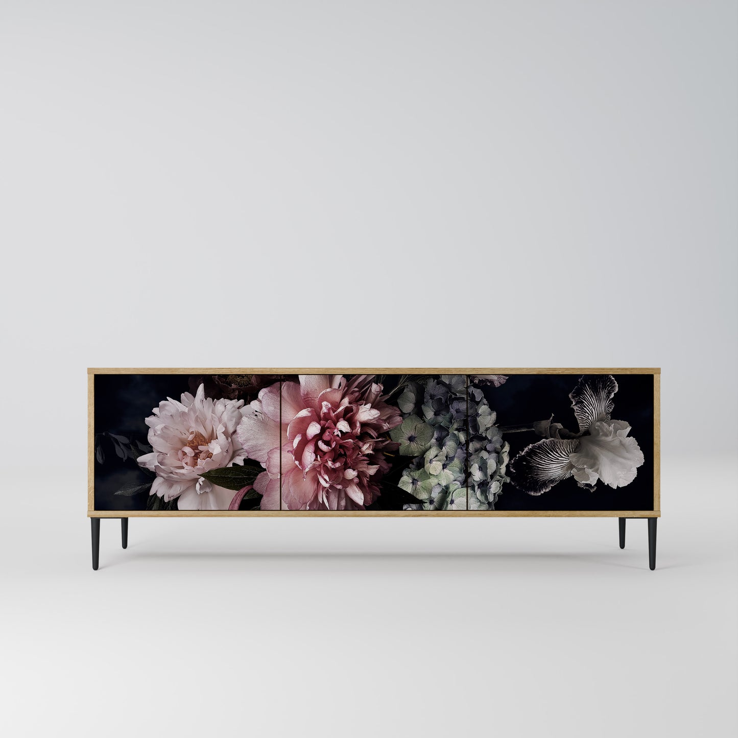 Mobile TV PURE BLOSSOM a 3 ante in effetto rovere