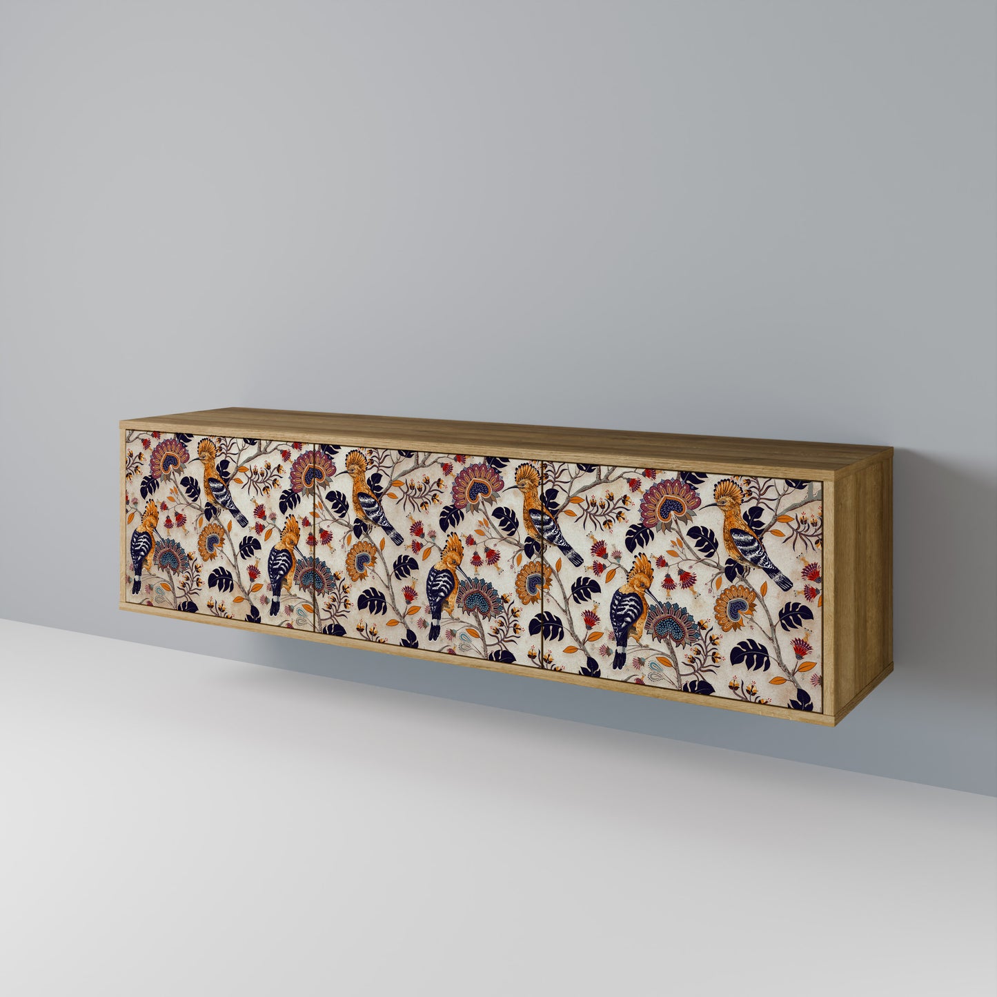 EMINENT HOOPOE Mobile TV a 3 ante in effetto rovere