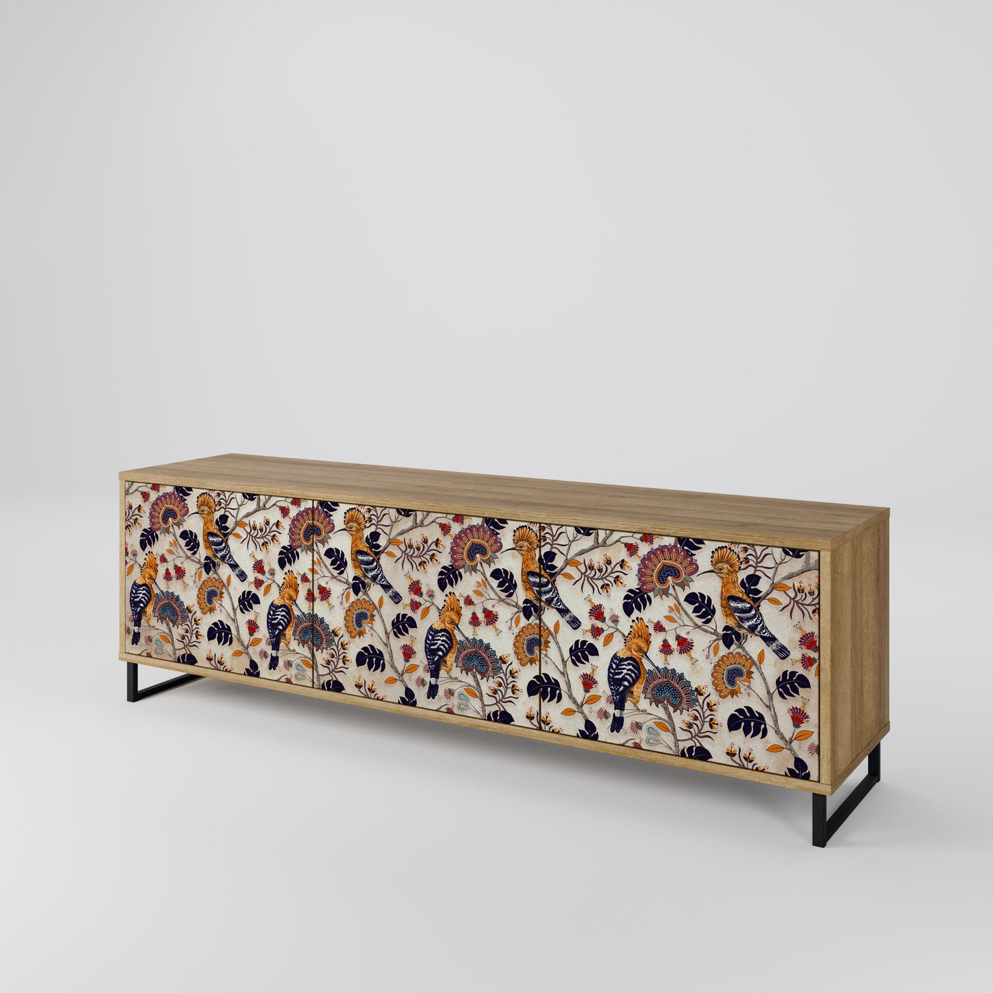 EMINENT HOOPOE Mobile TV a 3 ante in effetto rovere