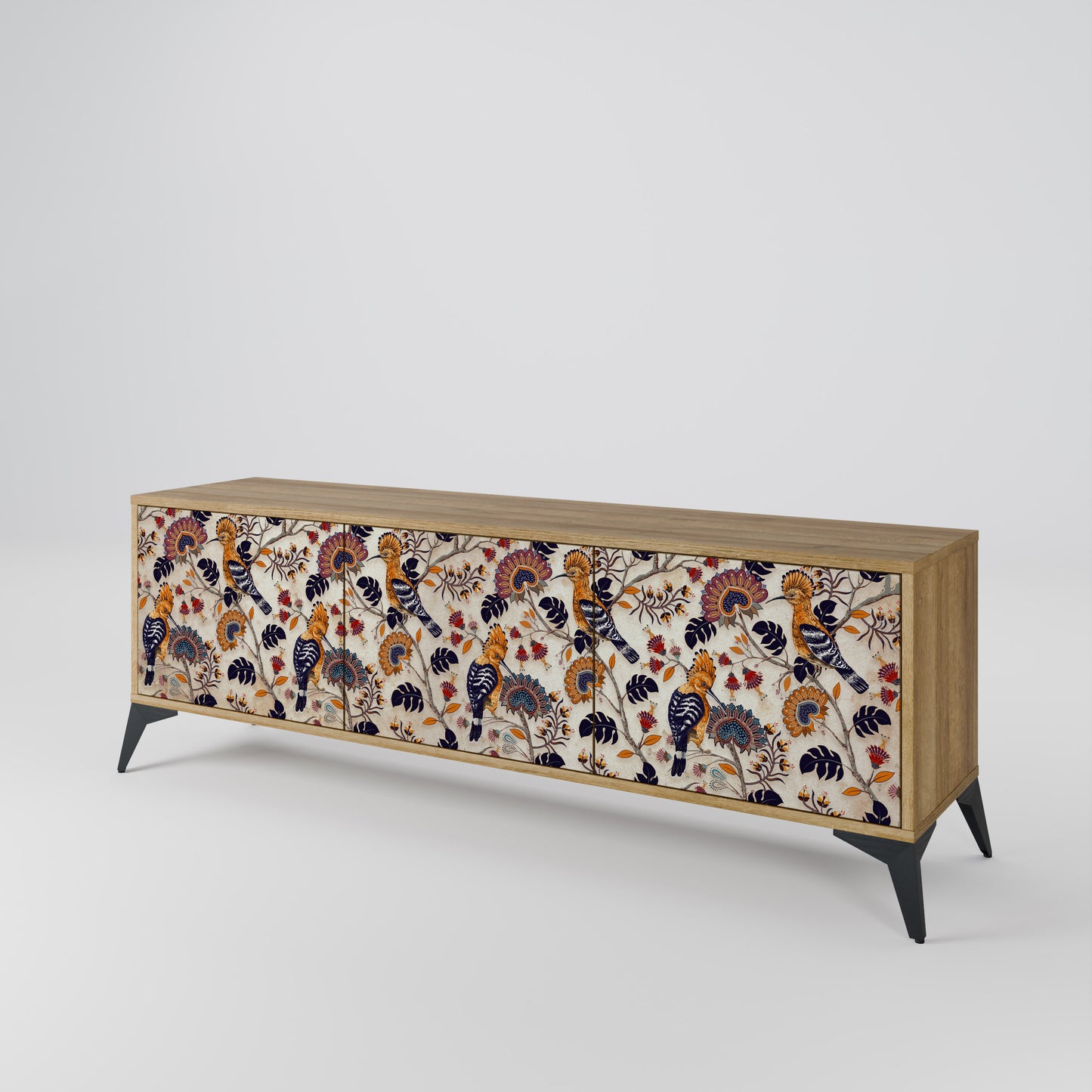EMINENT HOOPOE Mobile TV a 3 ante in effetto rovere