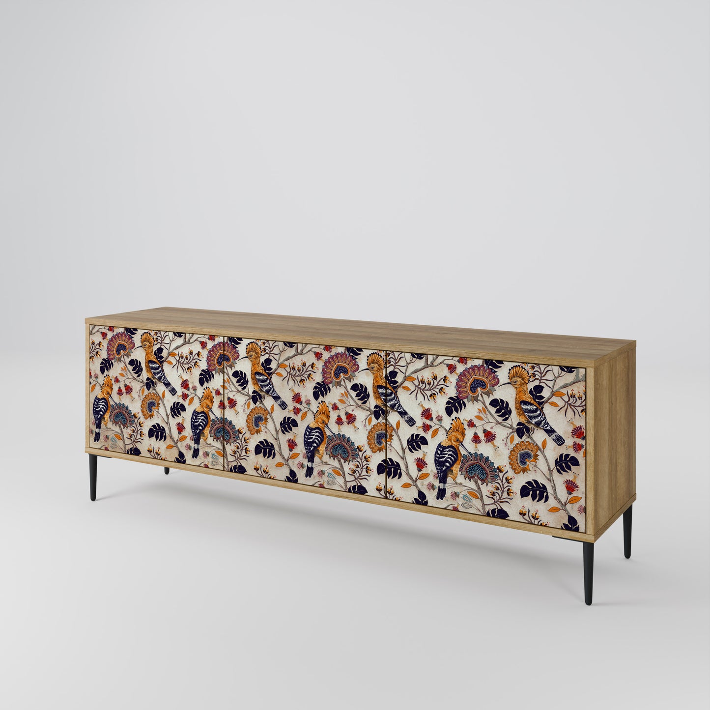 EMINENT HOOPOE Mobile TV a 3 ante in effetto rovere