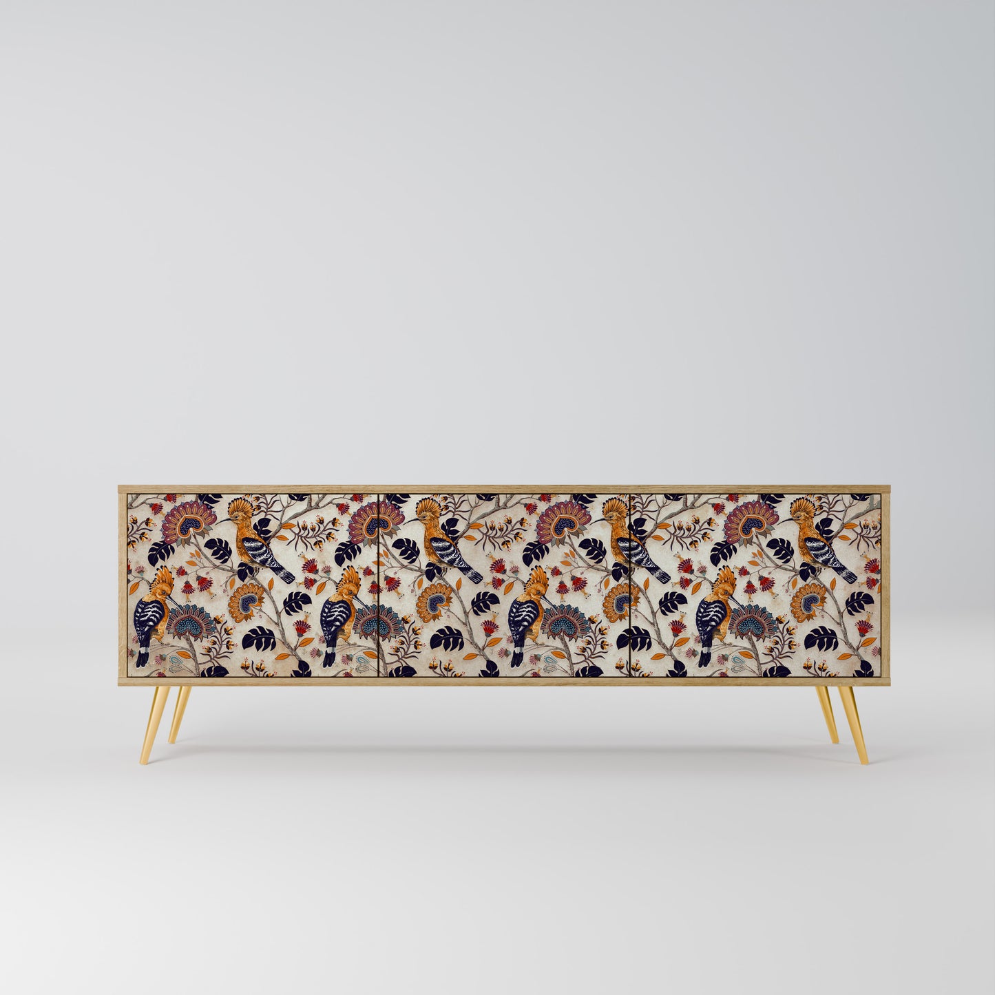 EMINENT HOOPOE Mobile TV a 3 ante in effetto rovere