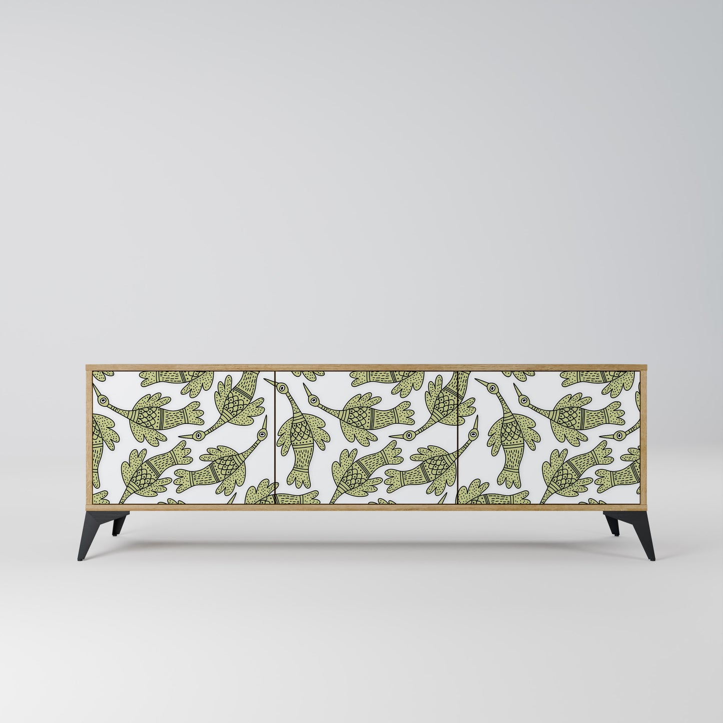SEEDLING SONGBIRD Mobile TV a 3 ante in effetto rovere