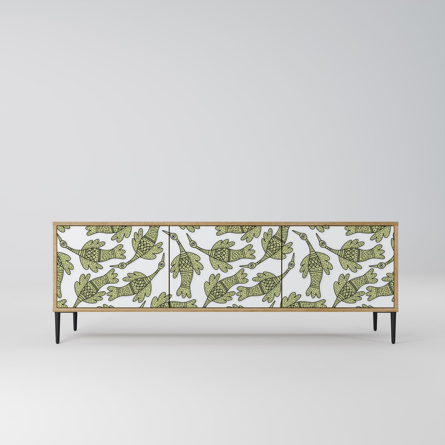 SEEDLING SONGBIRD Mobile TV a 3 ante in effetto rovere