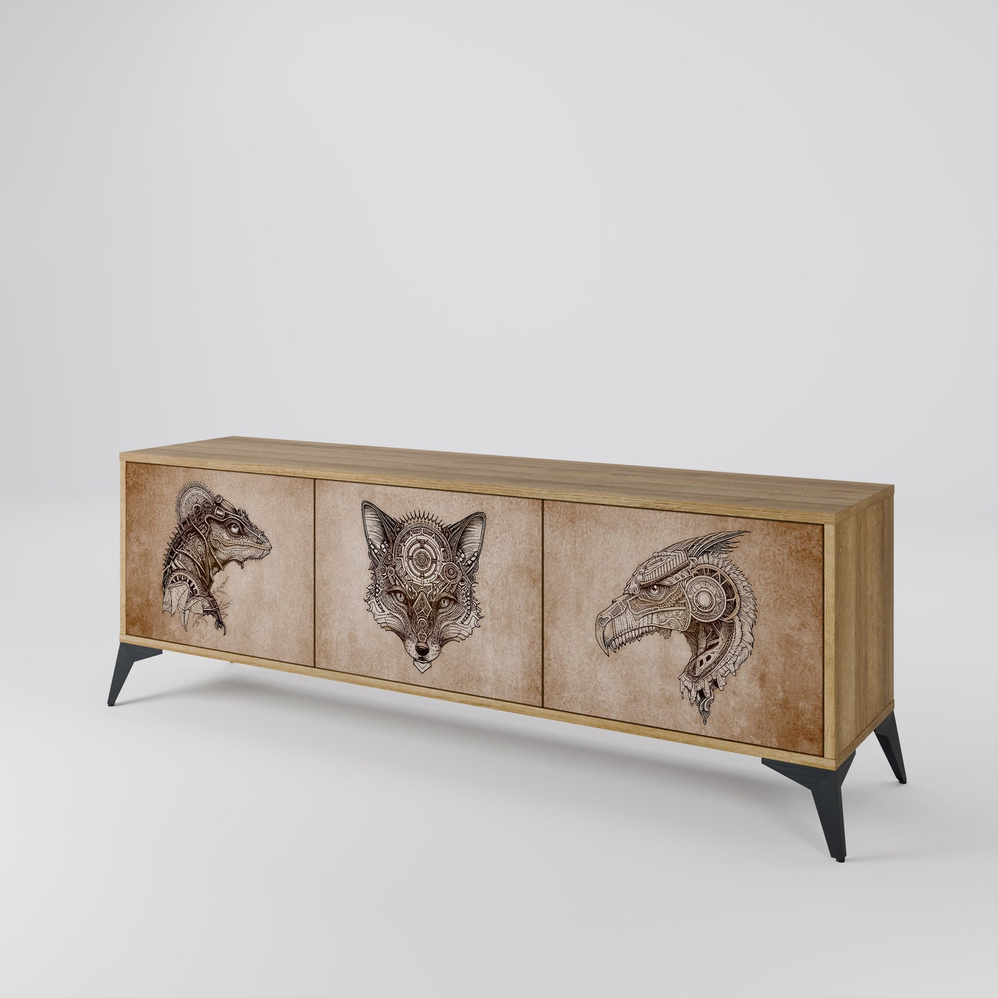 Mobile TV a 3 ante STEAMPUNK CLAN in effetto rovere