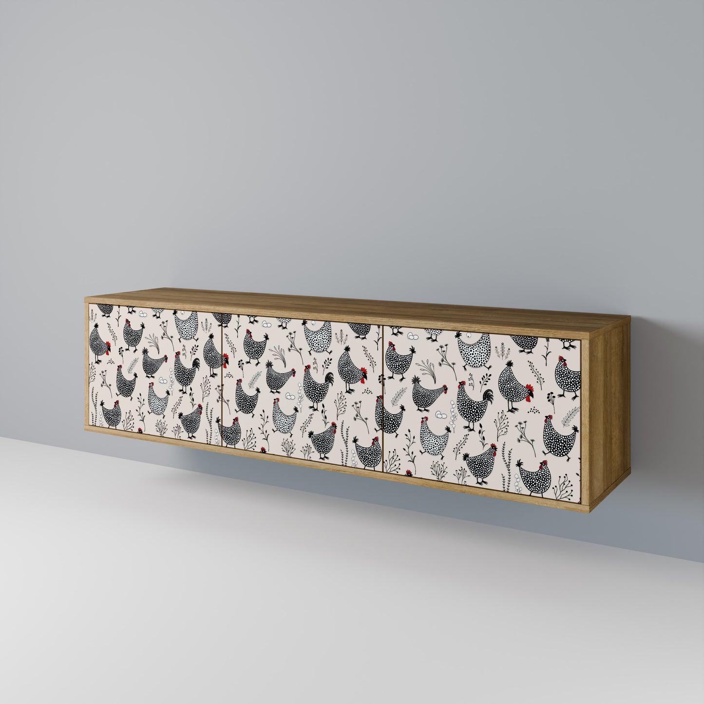 Mobile TV HAPPY HENS a 3 ante in effetto rovere