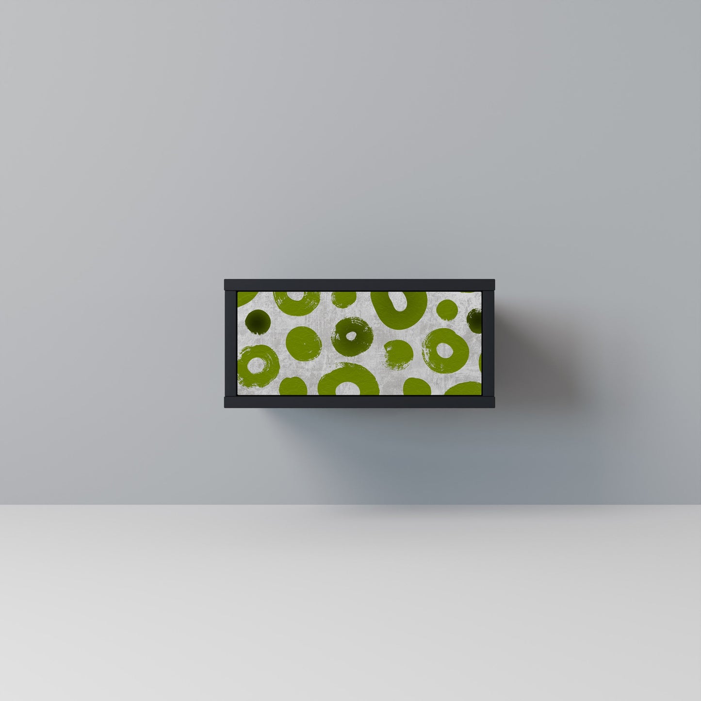 Comodino GREEN RHAPSODY con finitura nera
