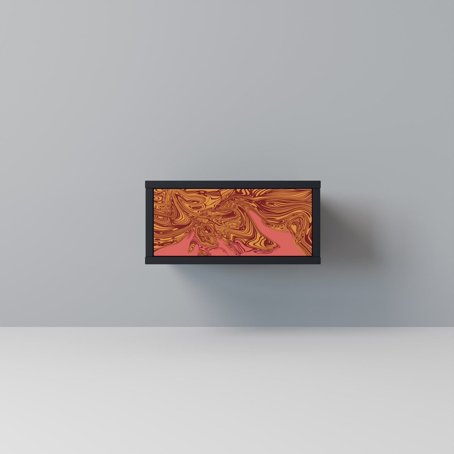 Comodino FLOATING THOUGHTS in finitura nera