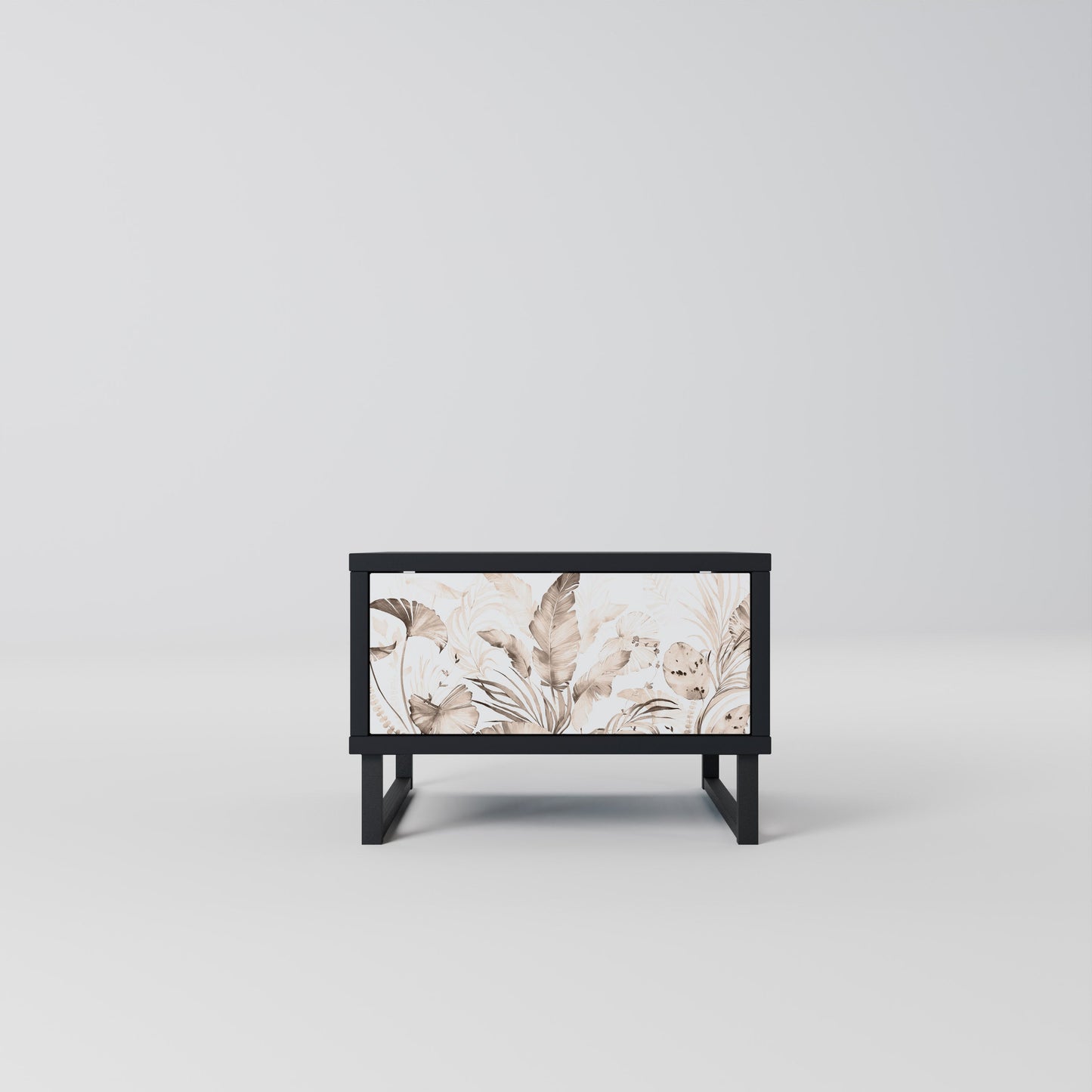 Comodino WILD TENDERNESS in finitura nera
