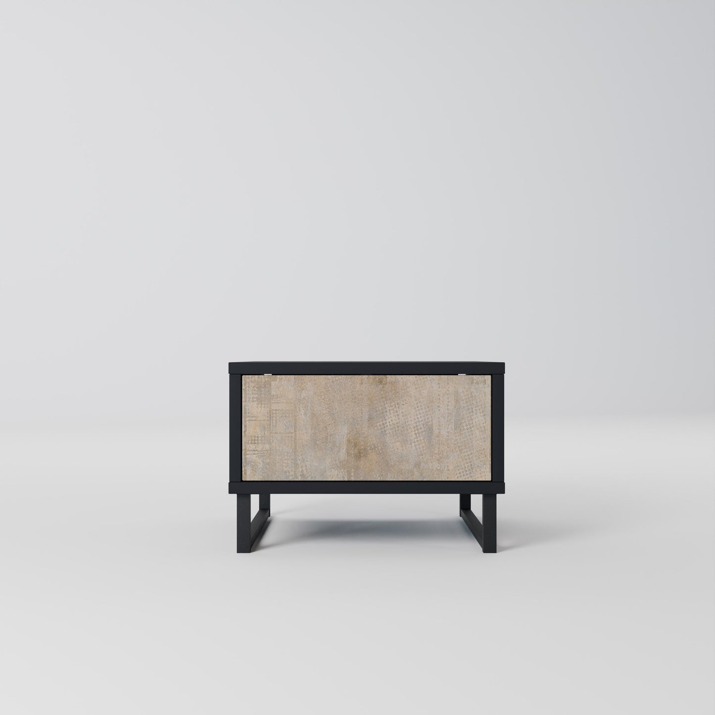 SCREEN ERROR Nightstand in Black Finish