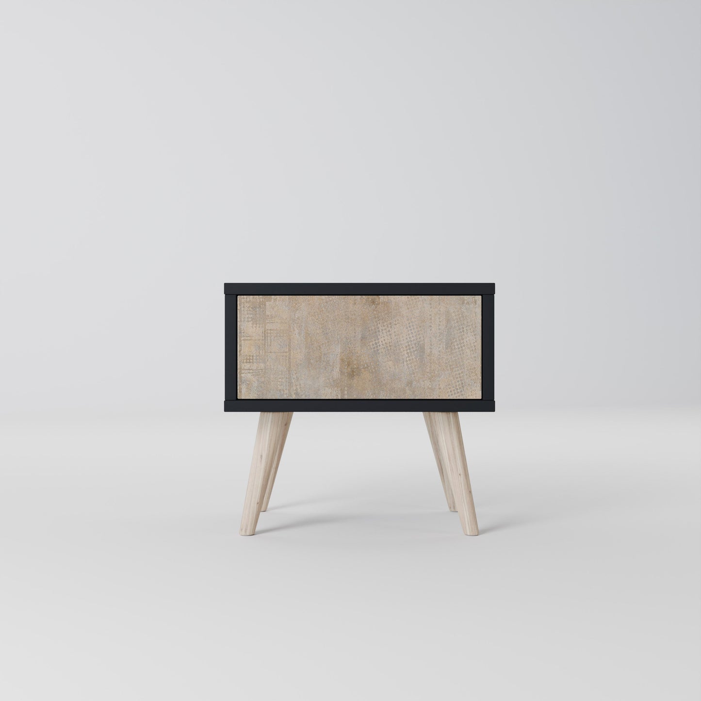 SCREEN ERROR Nightstand in Black Finish