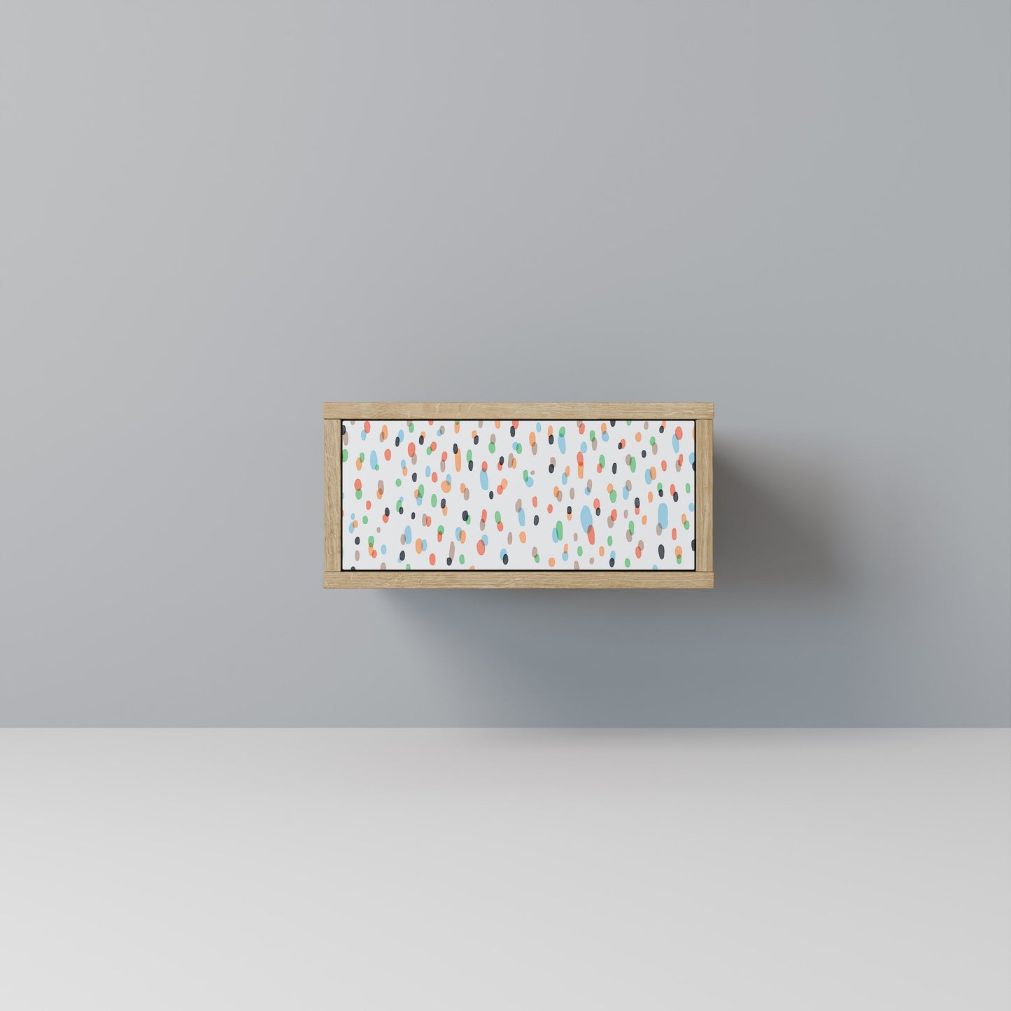 ENERGETIC SPOT Comodino in effetto rovere