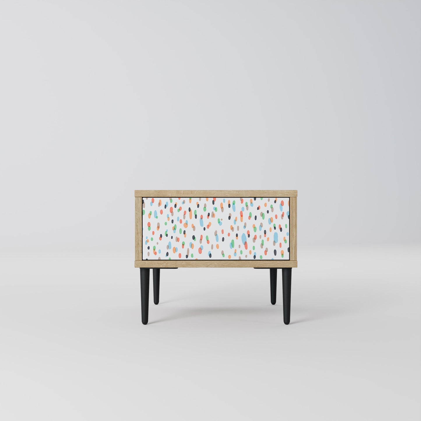 ENERGETIC SPOT Comodino in effetto rovere