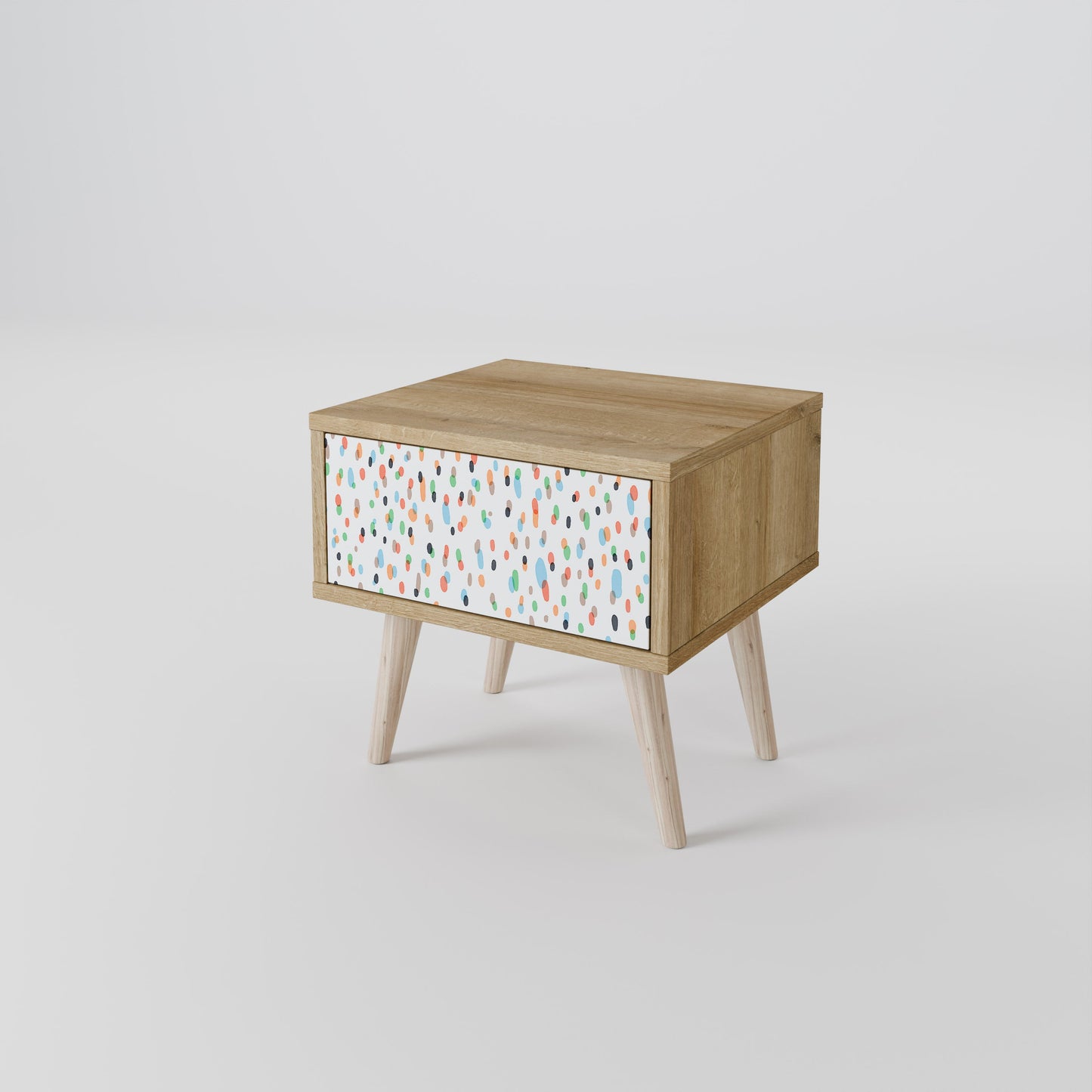 ENERGETIC SPOT Comodino in effetto rovere