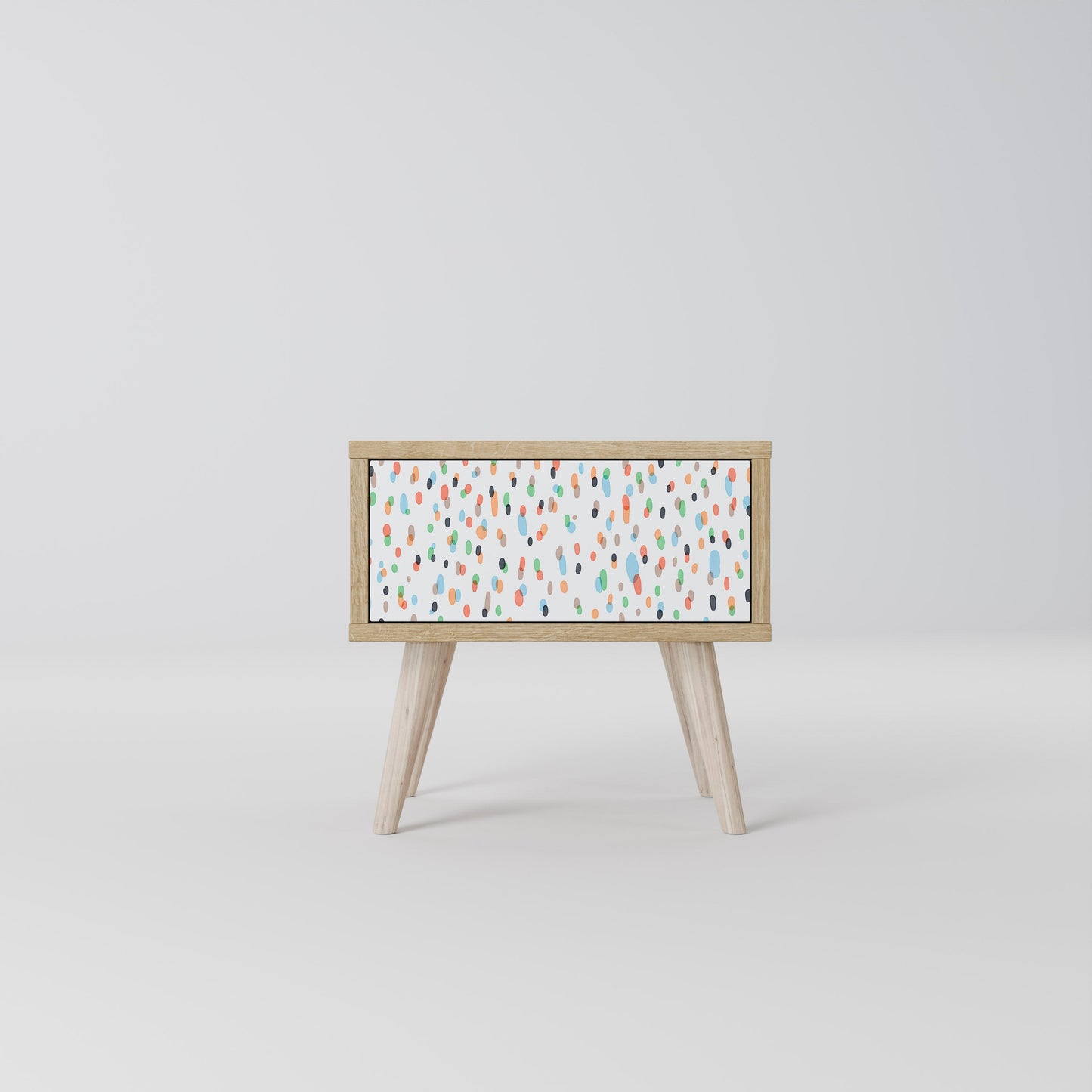 ENERGETIC SPOT Comodino in effetto rovere