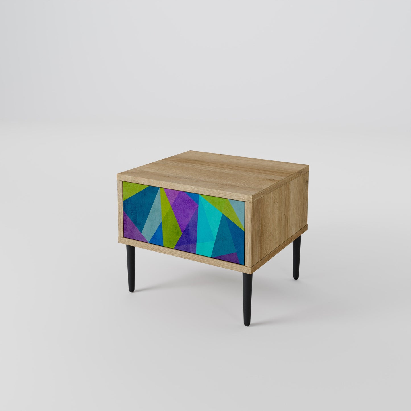 COLD SHOWCASE Comodino in effetto rovere