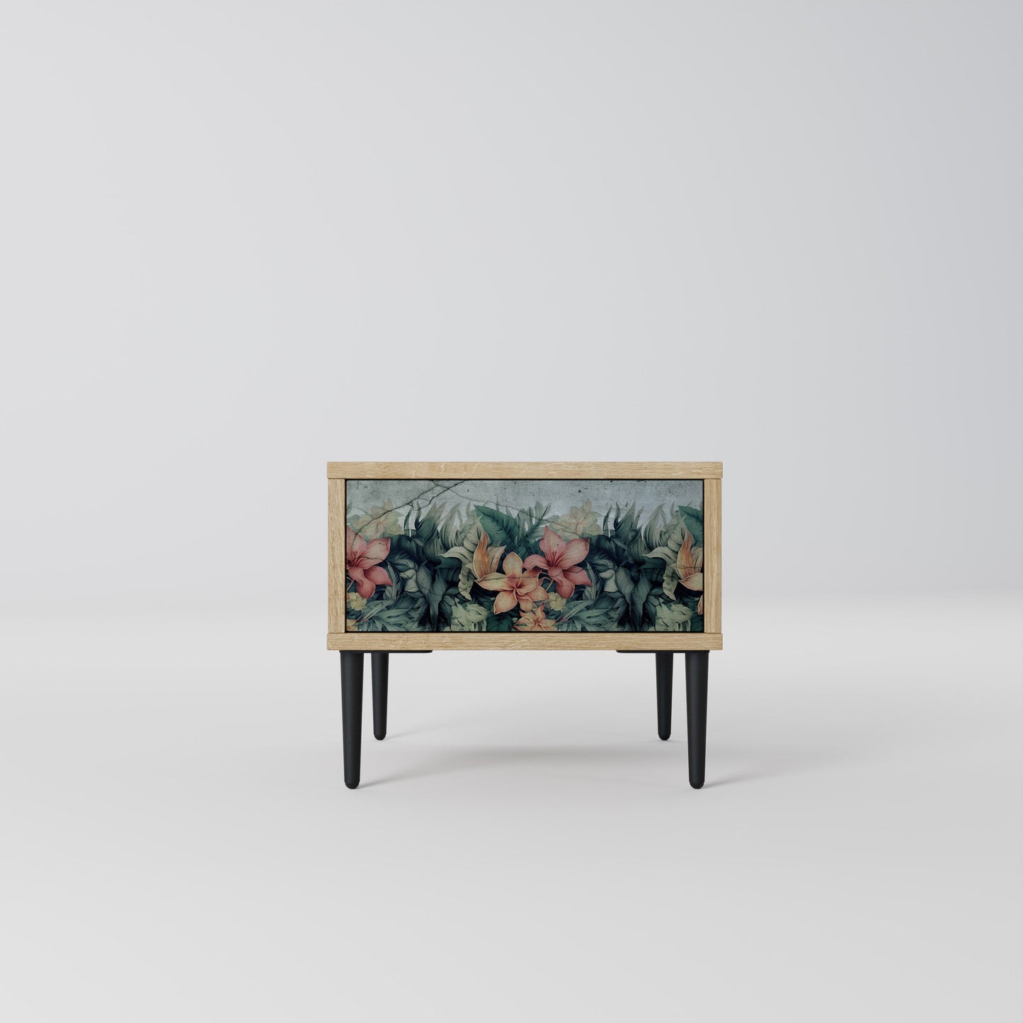 Comodino HEAVENLY BLOOM in effetto rovere