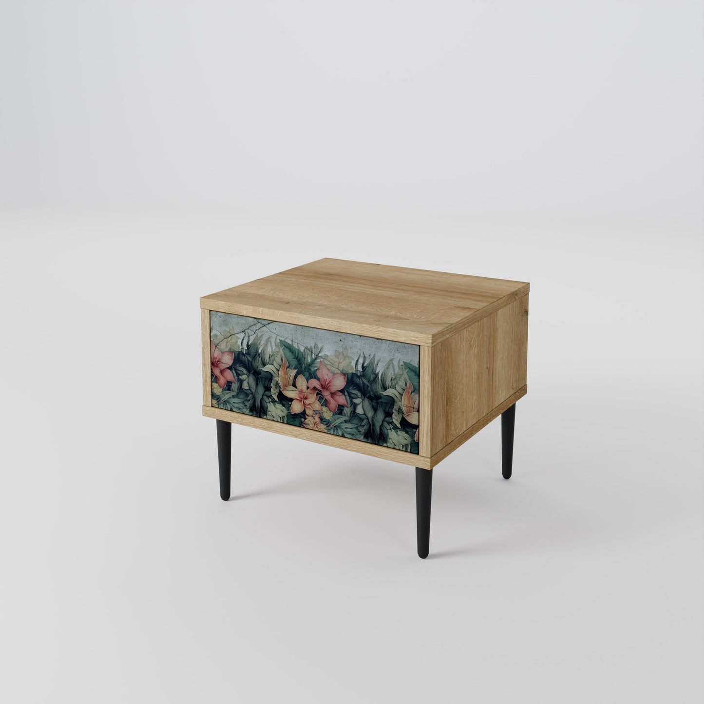 Comodino HEAVENLY BLOOM in effetto rovere