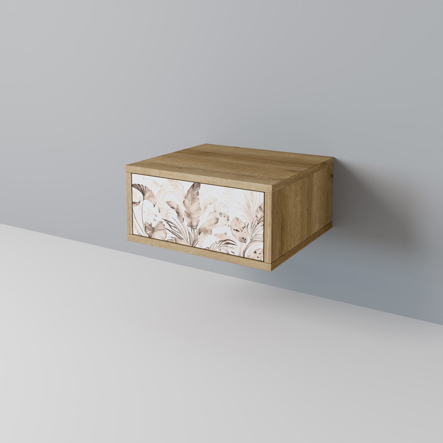 Comodino WILD TENDERNESS in effetto rovere