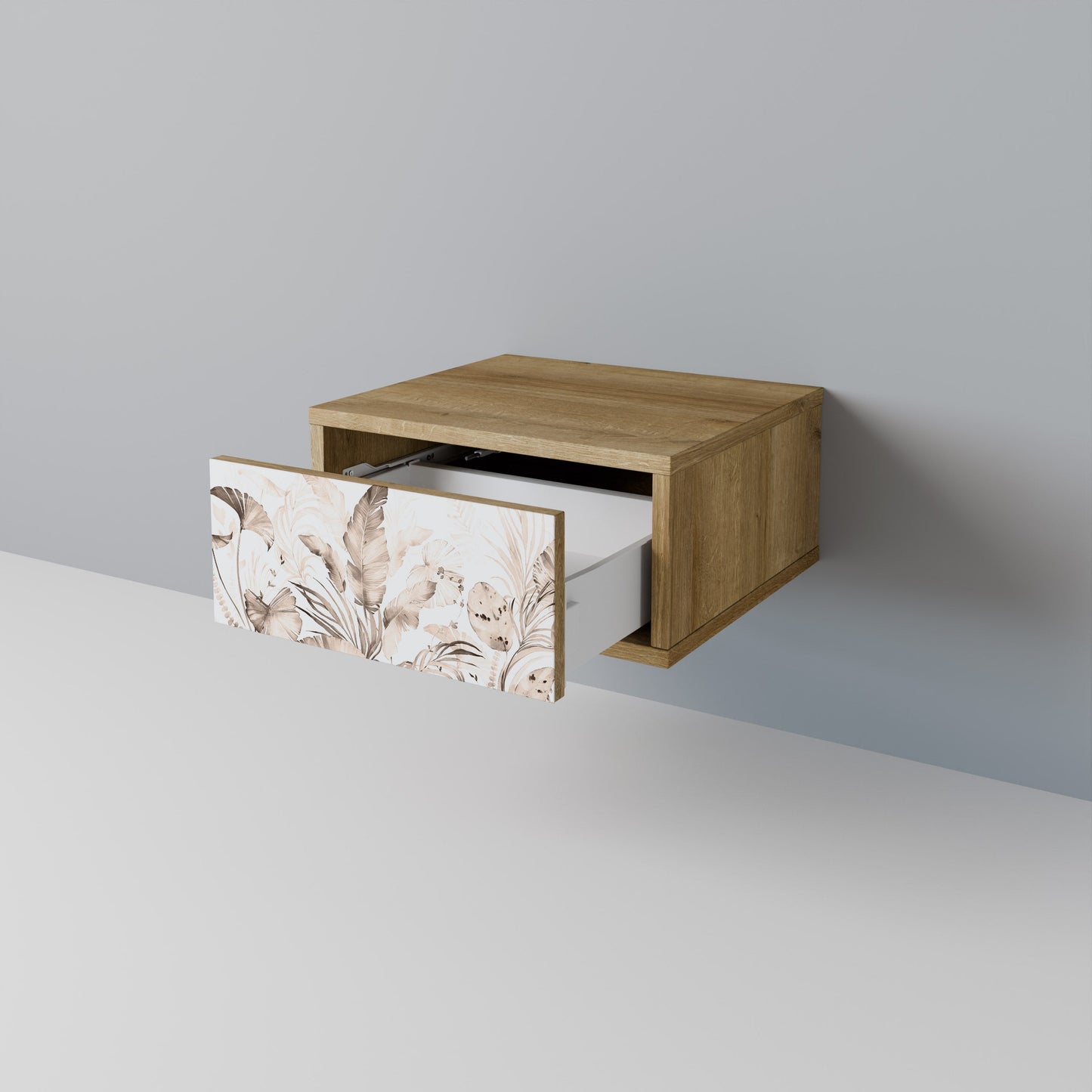 Comodino WILD TENDERNESS in effetto rovere